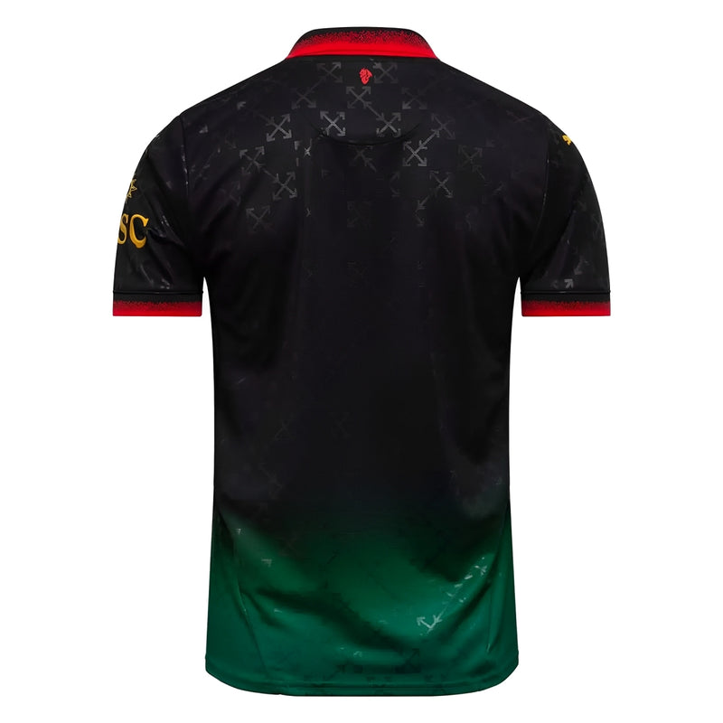 Camisa AC Milan x Off-White 25/26 Preta
