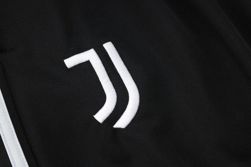 Conjunto Juventus Zíper Longo Cinza