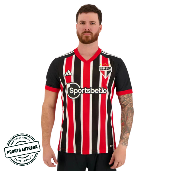 [P.E] Camisa São Paulo Away 2023/24 (G COM PATCH)