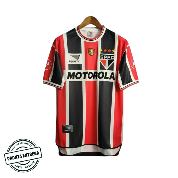 [P.E] Camisa São Paulo Retrô 2000 Away (G)