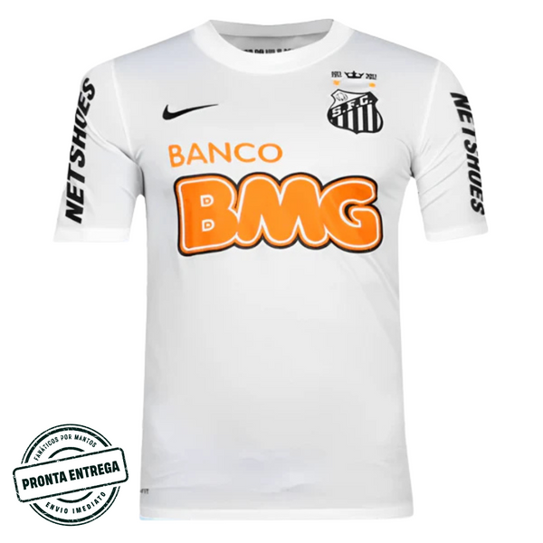 [P.E] Camisa Santos Retrô 2011 Home (P & GG)