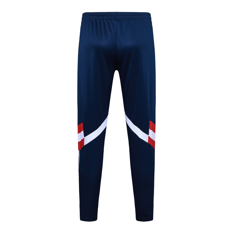 Conjunto Arsenal Zíper Curto Vermelho e Azul