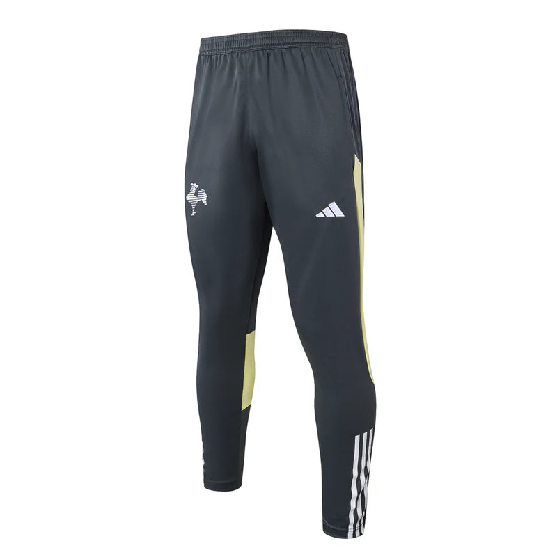 Conjunto Atlético MG Zíper Curto Treino Cinza Claro