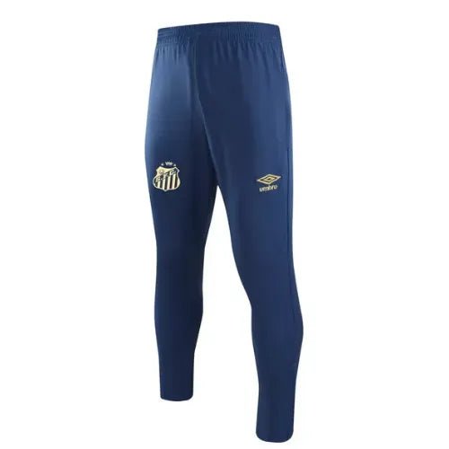 Conjunto Peixão Zíper Curto Treino Azul 2024/25