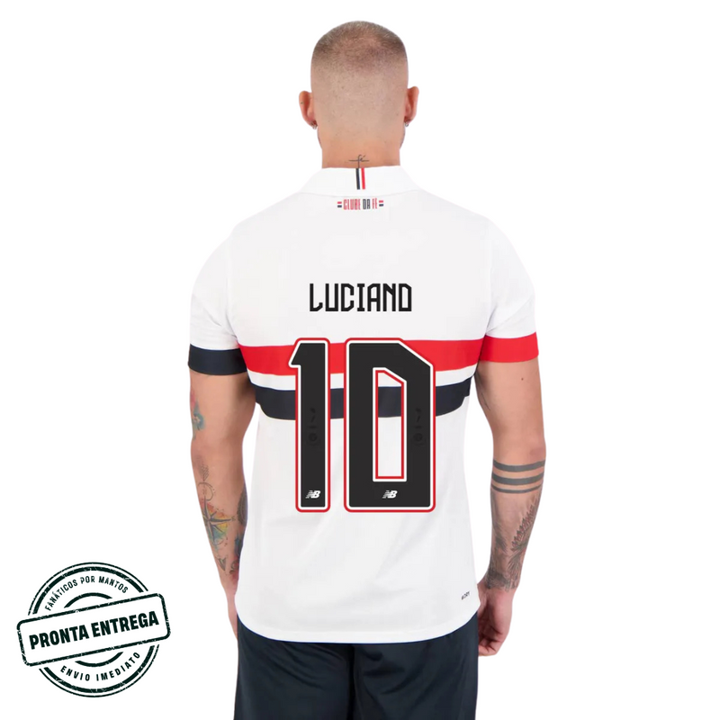 [P.E] Camisa São Paulo 2024/25 Home Luciano 10 (M)