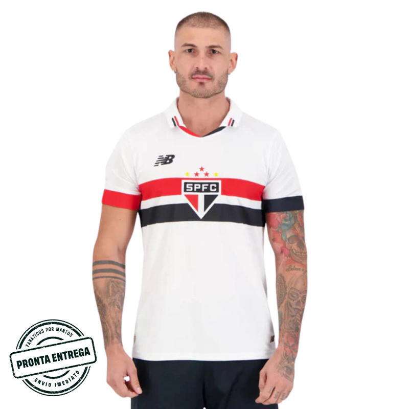 [P.E] Camisa São Paulo 2024/25 Home Luciano 10 (M)