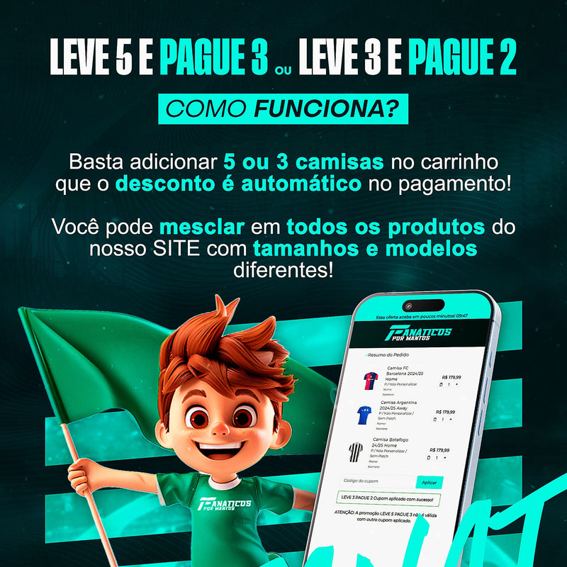 Kit Peixão Infantil 24/25 Home